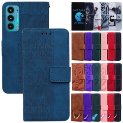 Leather Case For Motorola Moto 20 Edge 20 Pro Power Magnetic Flip Wallet Case Cover For Moto Edge20 Lite 20 Fusion Phone Cases