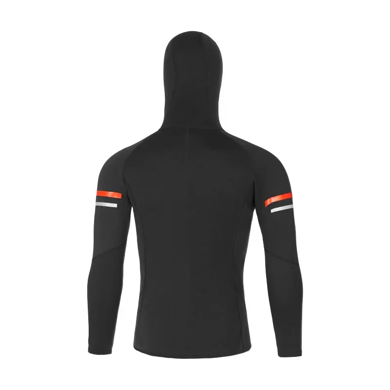 

OUZO1.5mm wetsuit hooded long sleeve diving Top sunscreen scuba diving wet suit men spearfishing buceo neoprene swim suit