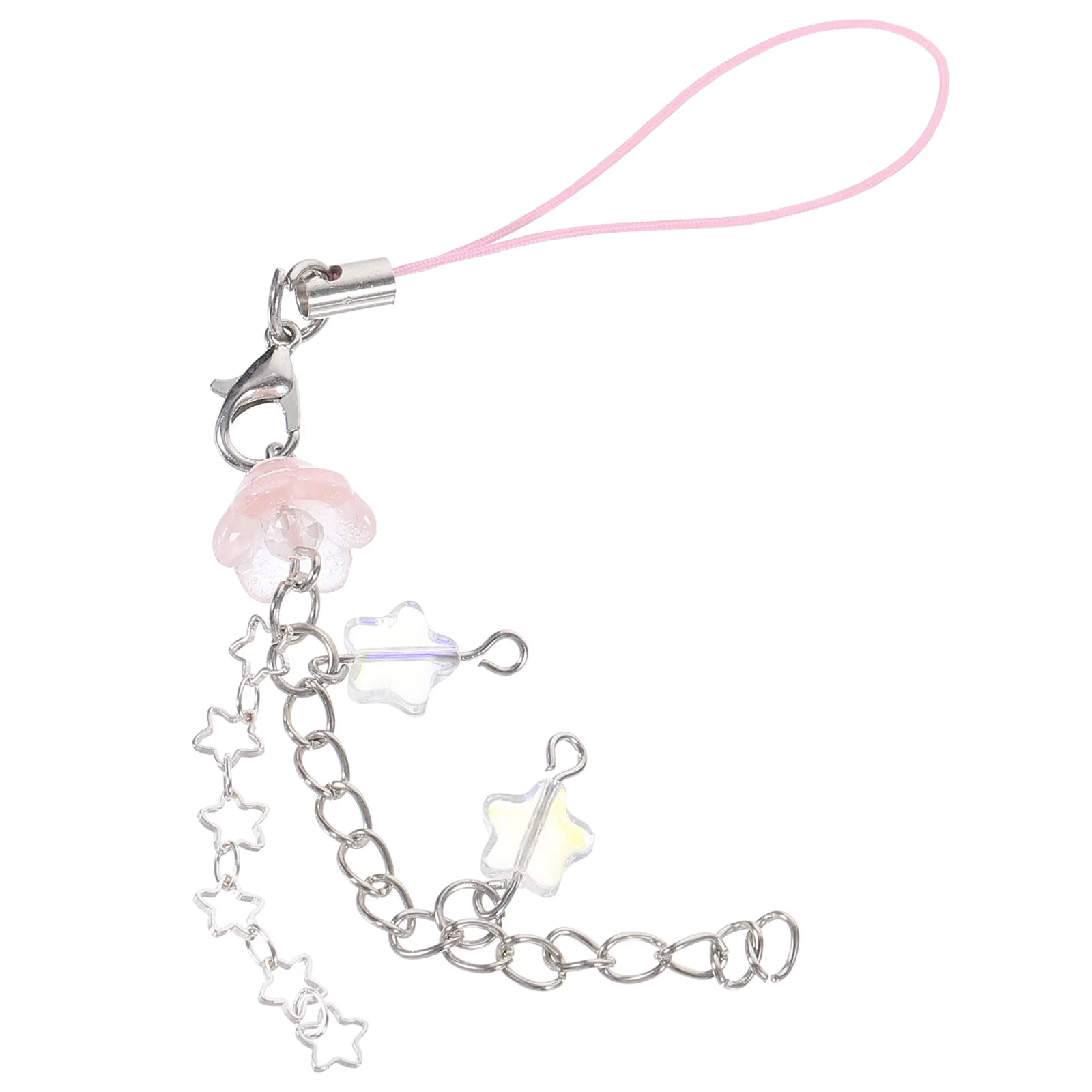 Cute Phone Charm Strap for Women Aesthetic Lightweight Keychain Charm for Phone Bag Purse Camera USB Drive Backpack Decoration