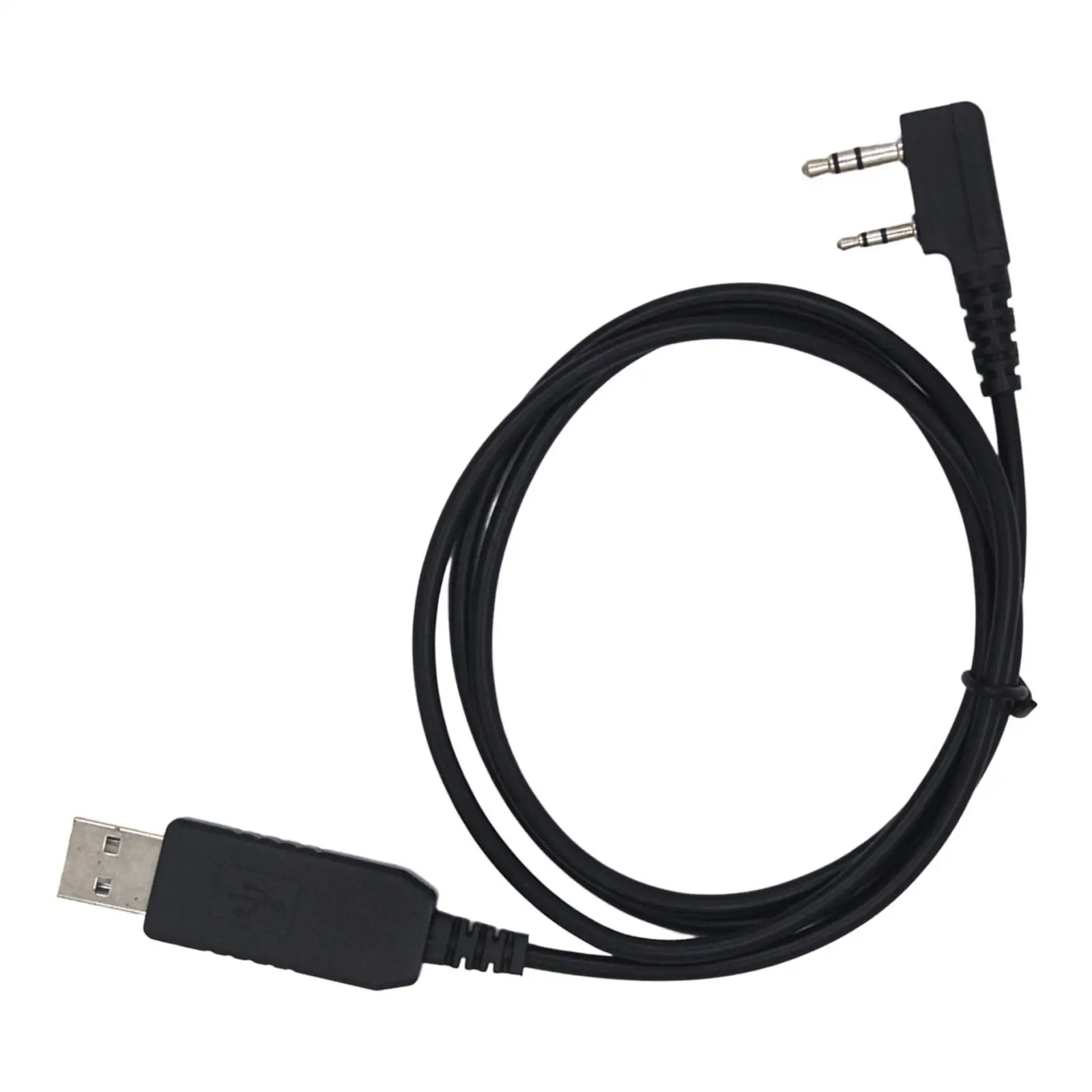 Compact USB Programming Cable Black Plug and Play for -5R -82HP BF-888S Bf-F8HP Handheld Ham Radio