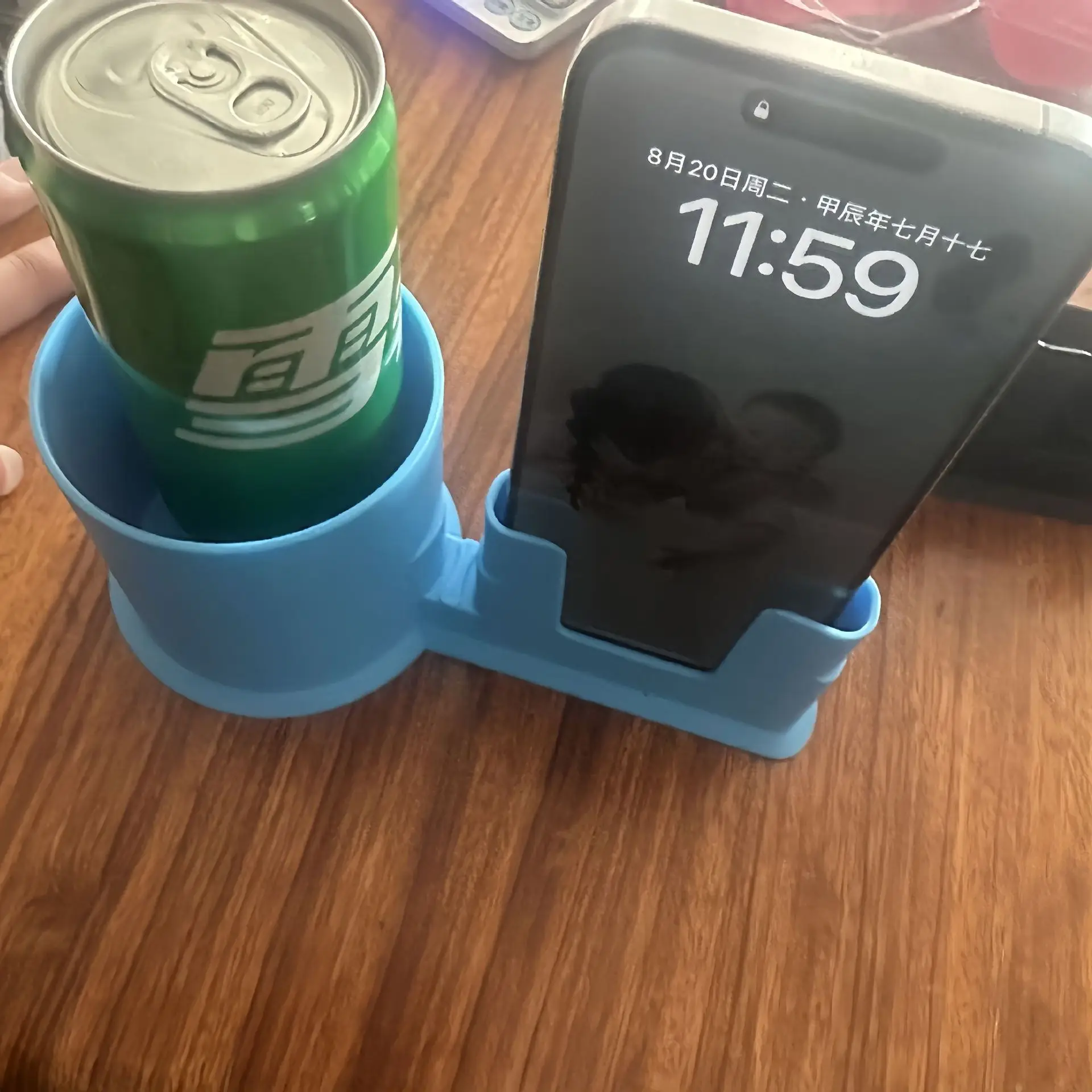 Stable Water Cup Phone Holder Heavy Duty Silicone Stand Strap Securing Fits All Bottles/Cans SUP Kayak Boat Motorcycle Accessory view 6