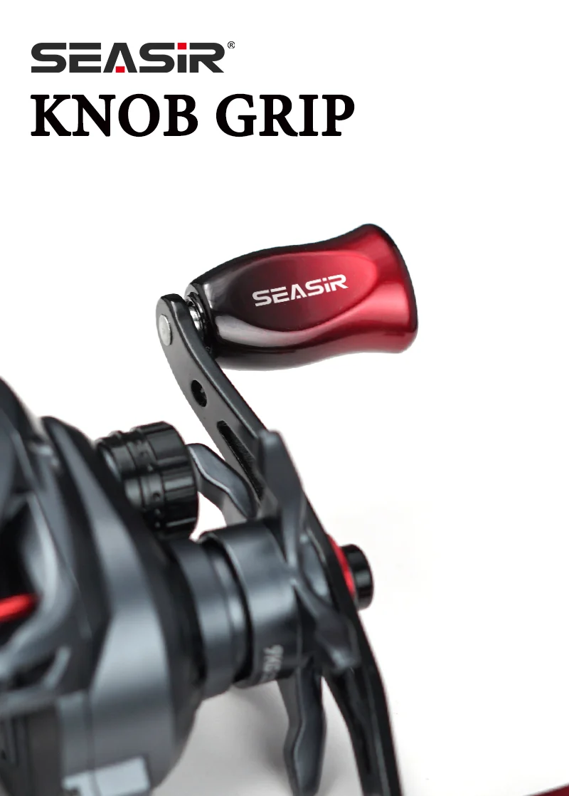 SEASIR DIY Baitcastingrolle Knopfgriff 4 Lager 5 g 33 * 20 mm ABS Angelrollenzubehör Modifizierter Griff für SEASIR, SHIMANO, DAIWA – Detail 6