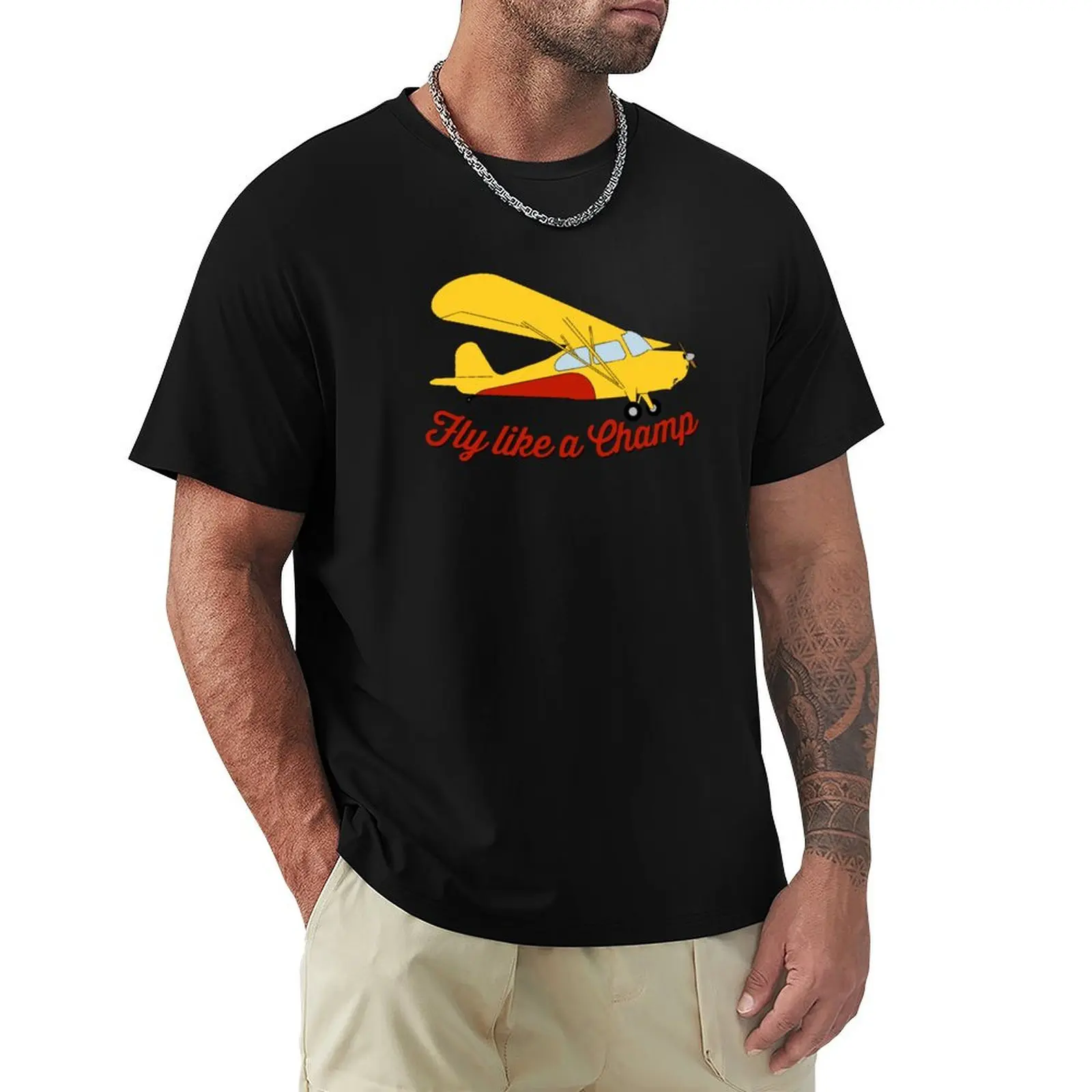 Aeronca Champ Illustration T-Shirt Lightweight Running Sports T-Shirt
