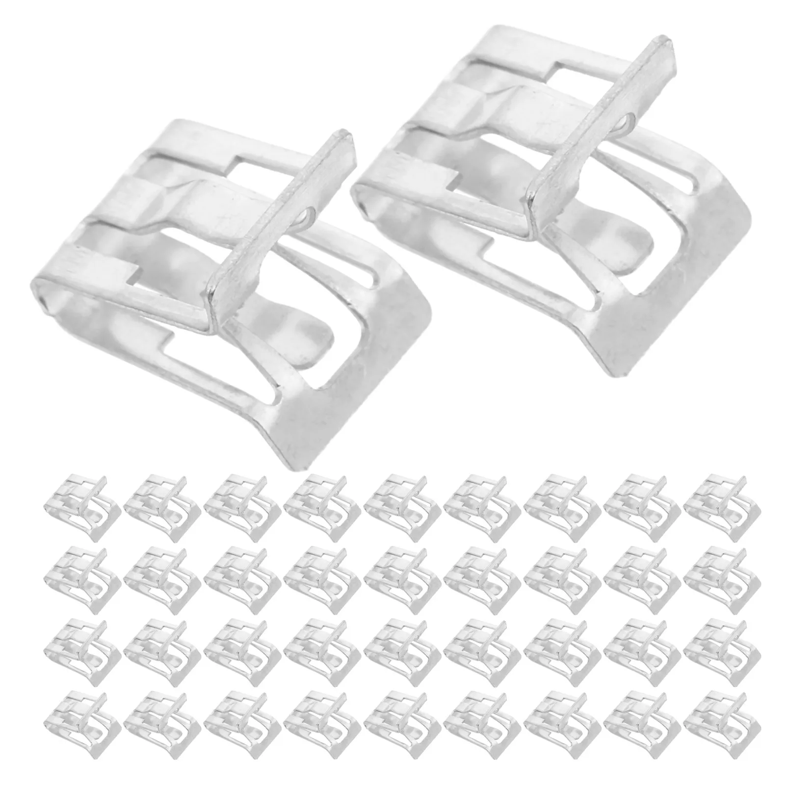 120 Pcs Automobile Console Dash Clips Car Dashboard Fastener Automotive Trim Metal Retainer Panel