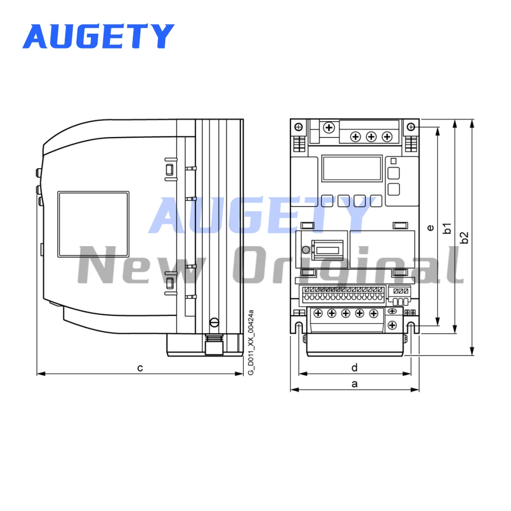 6SL3210-5BB11-2UV1 6SL32105BB112UV1 Brand New Original For Siemens SINAMICS V20 200-240V