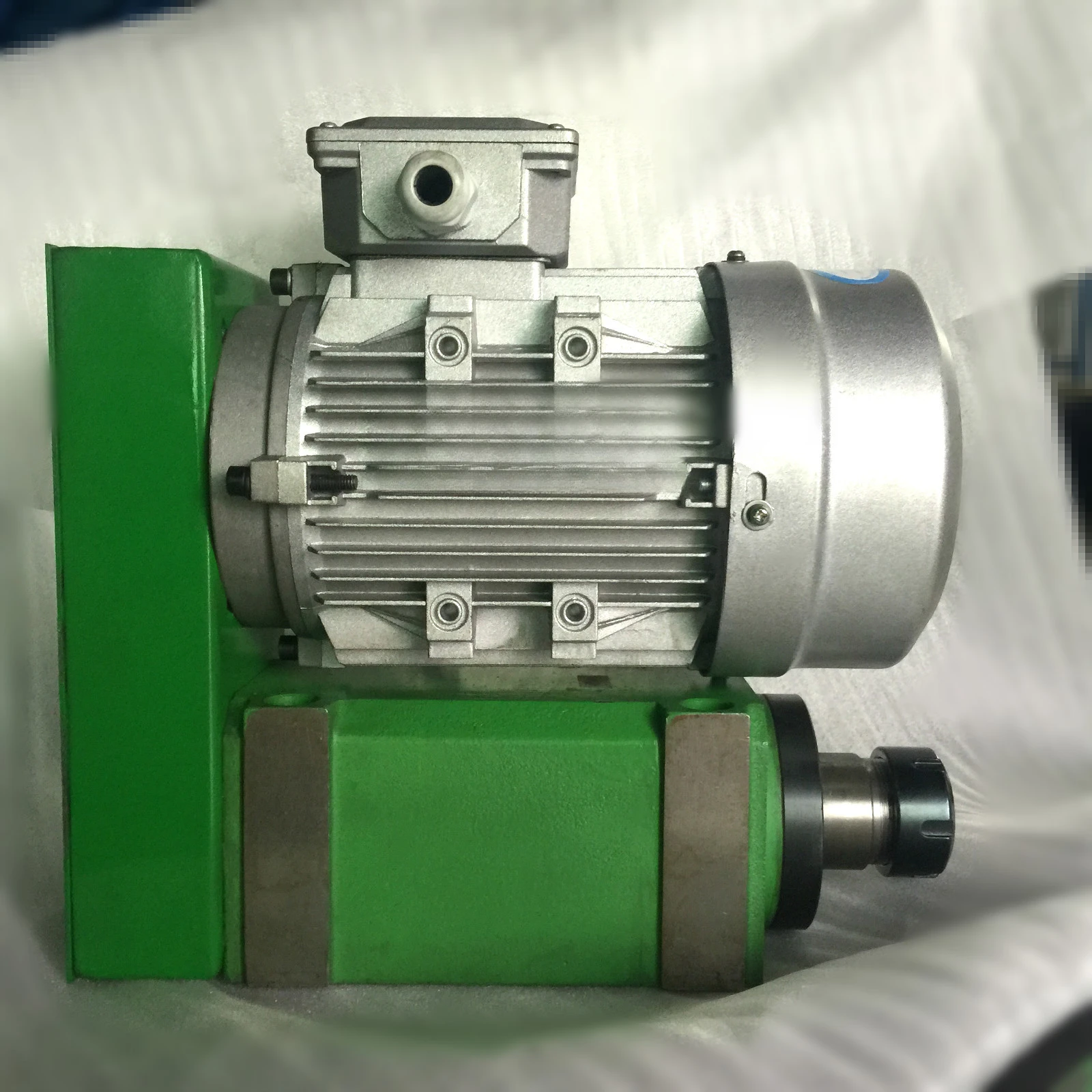 Milling drilling power head collet Er32 lengthened motor drive high speed low noise motor front