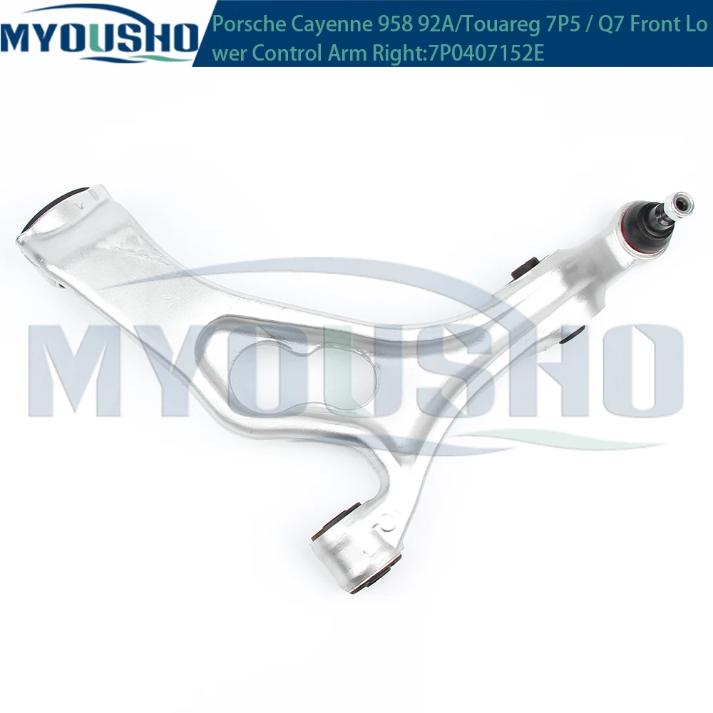 Myousho For Porsche Cayenne 958 92A VW Volkswagen 7P5 Audi Q7 4LB Front Lower Suspension Track Control Arm 7P0407151E