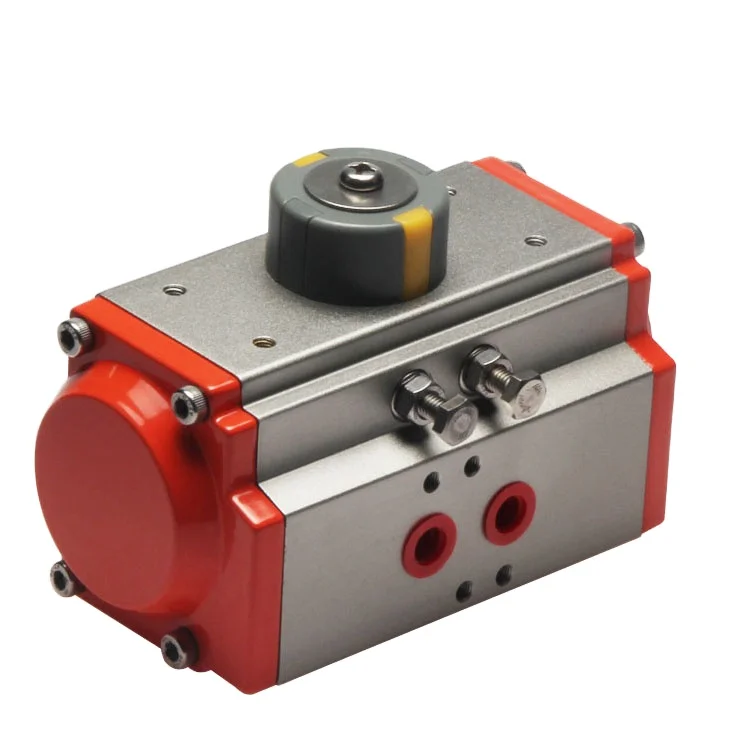 ACT 100D Double Acting Aluminum  Action Pneumatic Rotary Actuator For Ball/Butterfly Valve