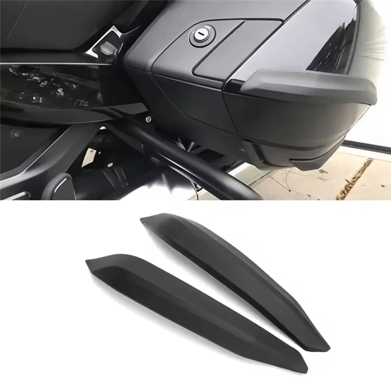 

Motorcycle Side Trunk Panel Impact Protector Fairing Cover Motorcycle Accessories-Boom
