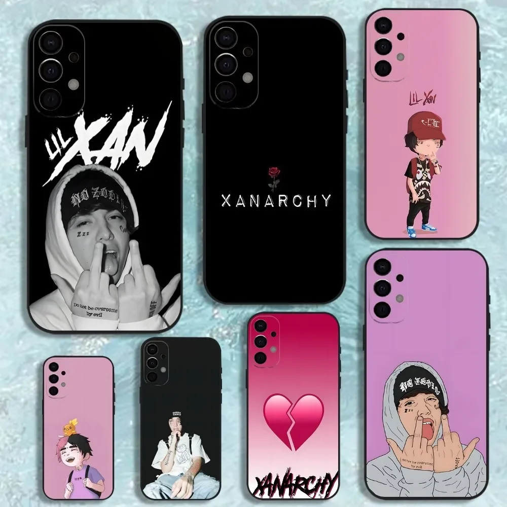 Lil Xan Rapper Phone Case For Samsung S25,S24,S21,S22,S23,S30,Ultra,S20,Plus,Fe,Lite,Note,10,9,5G Black Cover