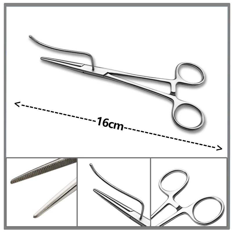 Instrument zwierzęcy fiksacja podwiązanie kleszcze medyczne zestaw szczypiec sterylizacyjnych kleszcze tkankowe zwijacz jajnika macicy