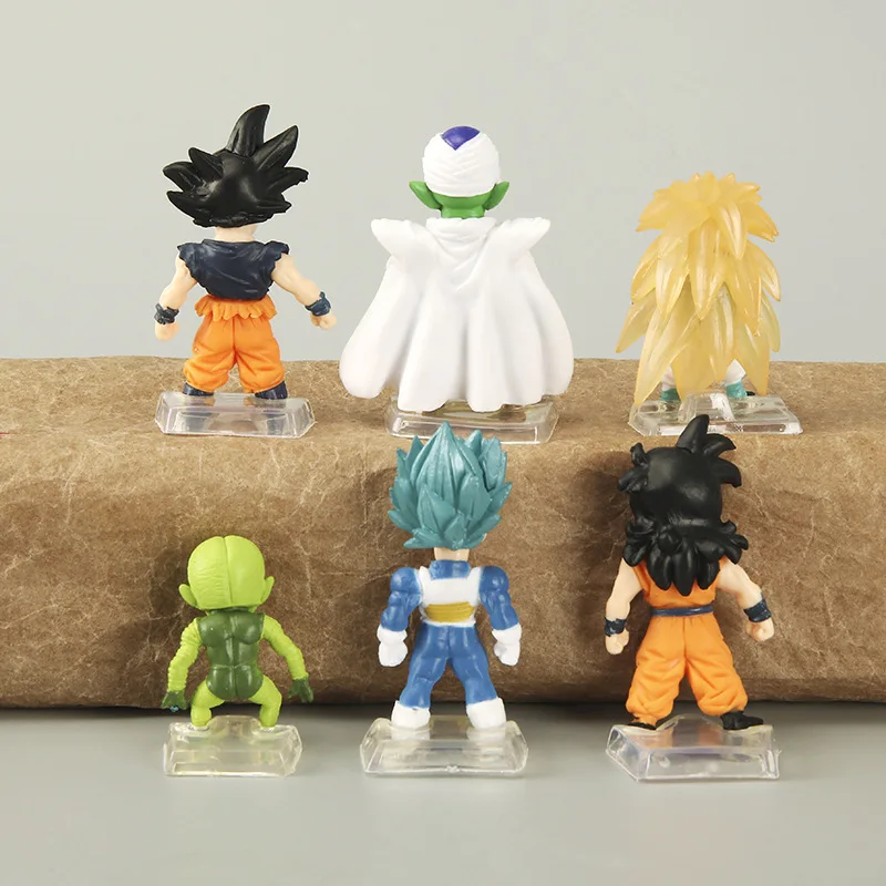 Anime Dragon Ball Broly Vegeta Cell Son Gohan Goku Nappa Raditz ADVERGE MOTION Twisted Egg Figure Model Toys Gift