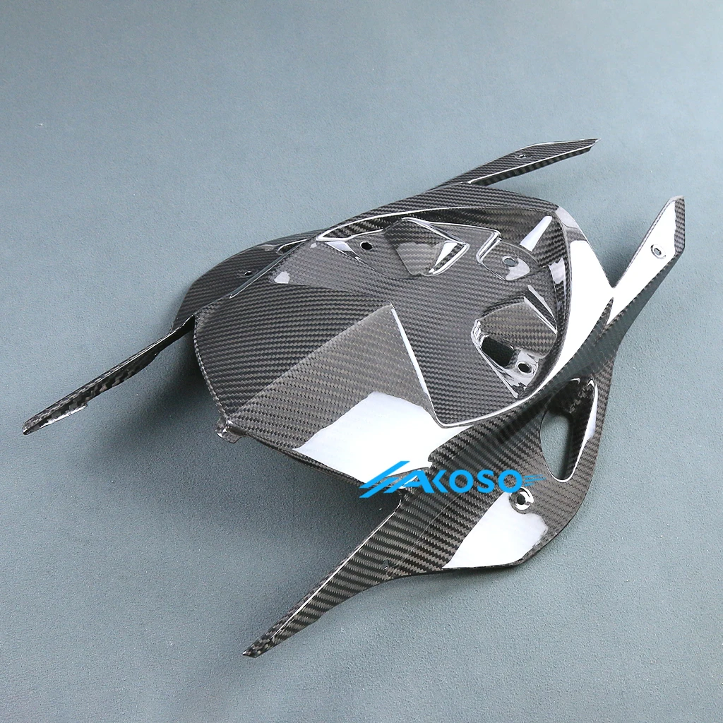 2009 2010 2011 2012 2013 2014 For BMW S1000RR Full 3K Dry Carbon Fiber Motorcycle Fairings AKOSO 윙렛 Accesorios Para Modification