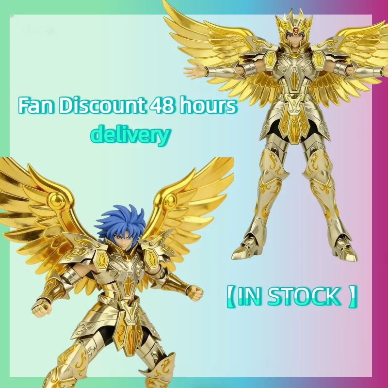 

【IN STOCK 】GT Saint Seiya Myth Cloth EX Gemini Saga SOG/Soul of God Gold Knights of the Zodiac Action Figure