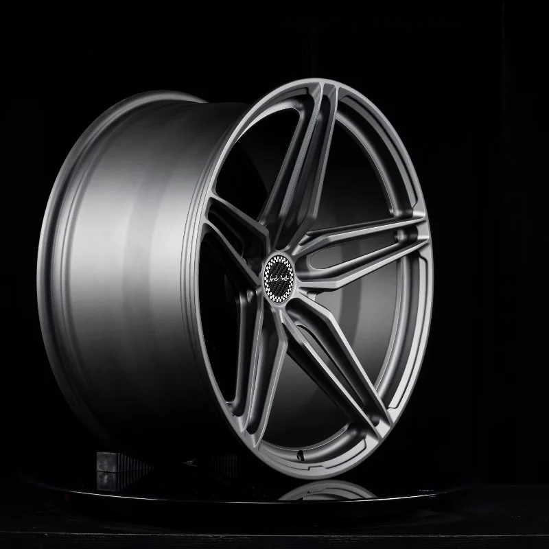 High end customized wheel hub Multiple Incforged alloy rims, 5x3 PCD gold polished finish singlepiecesporty hdeep concave