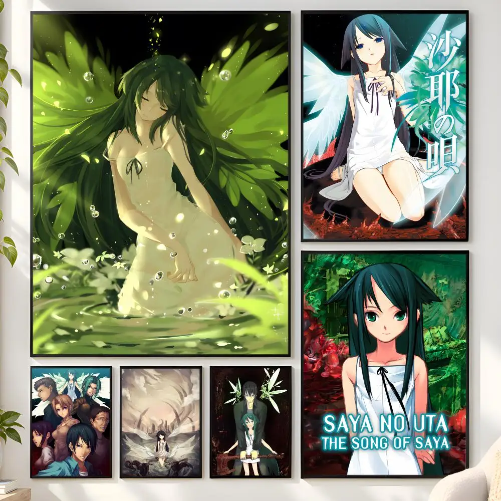 Game S-Saya No Uta The Song Of Saya Poster Matte Wall Peel And Stick Decor Bedroom Living Room Office Dorm Home