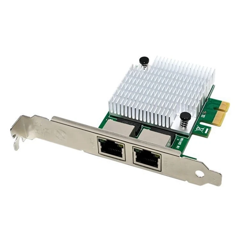 2 RJ45 Port PCIe X1 Dual Gigabit Realtek 8111F+Intel ASM1082e Chipset filter PCI-E Computer Lan Network Card 1000M