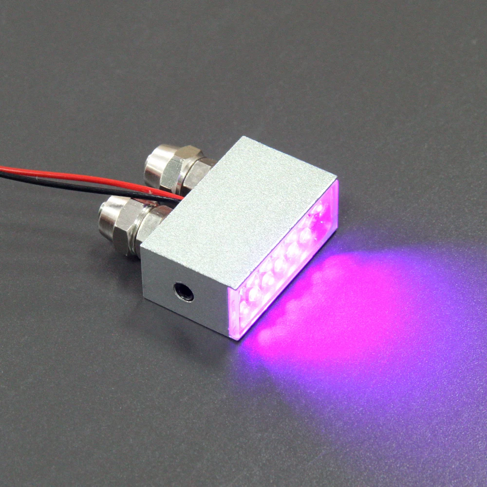 30*10mm Small Water-Cooling A3 A4 UV Printer Light UV LED Curing Lamp For Epson L1800 L1300 R1390 Printhead