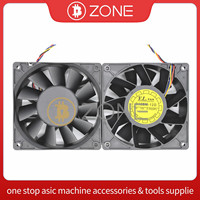 D12BM-12D 4PIN 12V 2.3A 12CM High Speed Fan Cooler DC Brushless Suitbale For Bitmain Antminer L7 D7 S19 S17 T17 L3 S9 S7 Miner