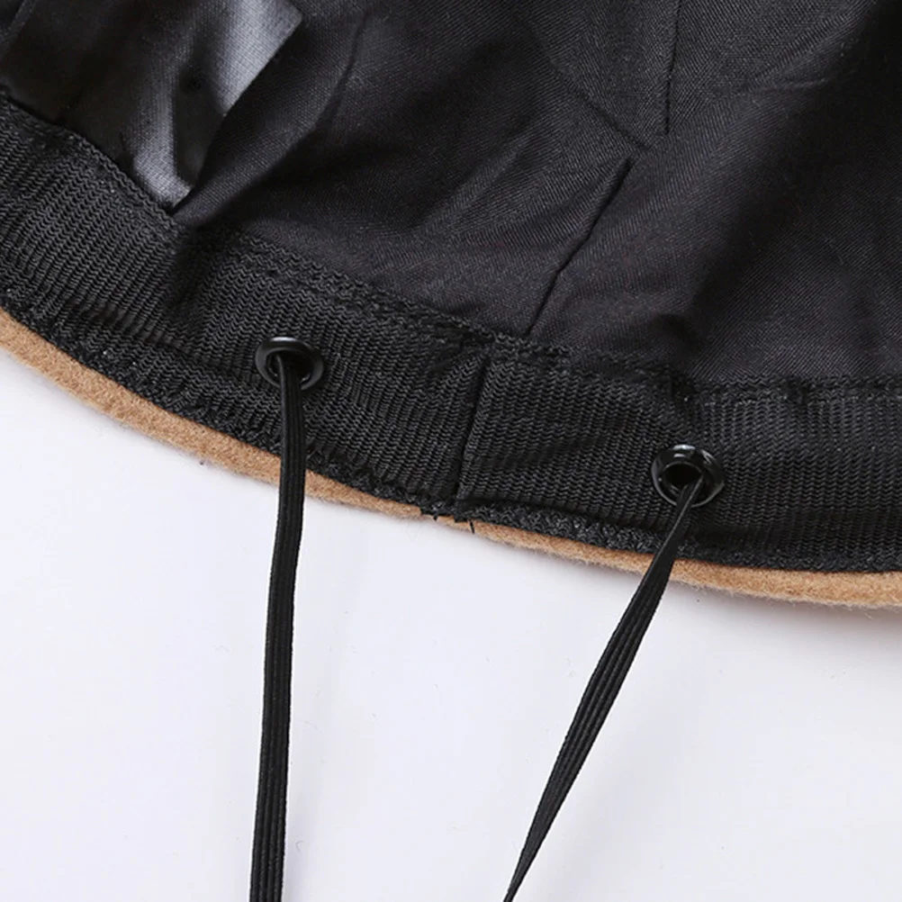 

1Pcs Khaki Woolen Beret Octagonal Stylish Lightweight Warm Autumn Winter Hat for Women Girls Perfect Gift Fashion Cap