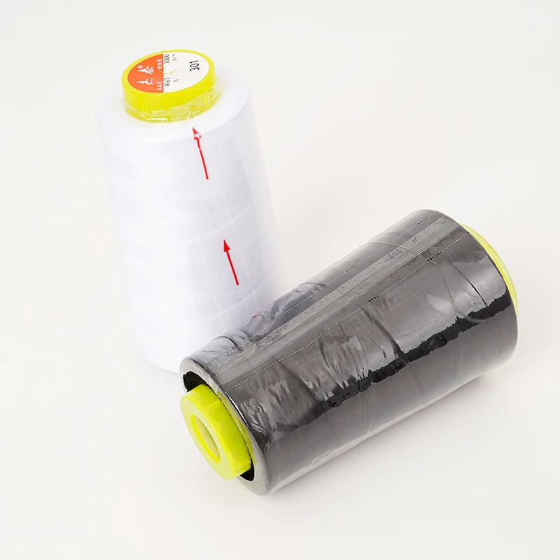 8-ملون مخروطي عالي السرعة 40s/2 خيط خياطة بوليستر 3000 ياردة لكل مخروط لآلات الخياطة خيط حرفي ملون #1