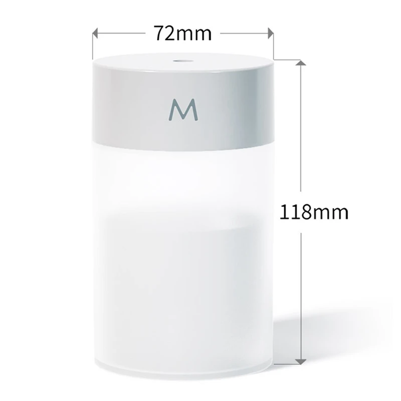 Mini Air Humidifier Portable USB Aroma Diffuser Desktop Air Diffuser With Colored Night Light For Home Car Office