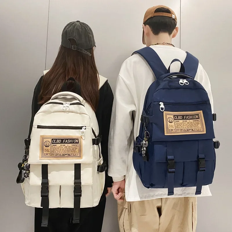 Mochila impermeable para estudiantes universitarios, bolsa para ordenador portátil de 15,6 pulgadas, diseño de retales, mochila escolar de viaje para niñas y adolescentes