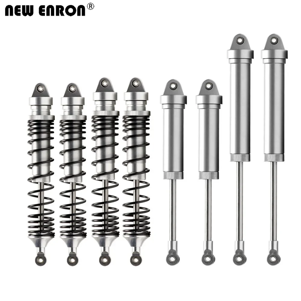 NOVO Amortecedor de Óleo de Liga ENRON 135mm 138mm 160mm Dianteiro/Traseiro 8450 8451 2 Peças ou 8 Peças para RC Traxxas 1/7 Unlimited Desert Racer