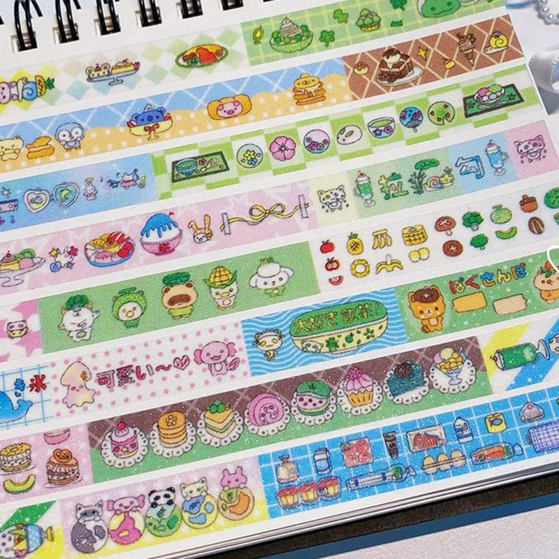 Kawaii Decoration Sticker Scrapbooking Material Ancient Dream Cute Animal Decorative Stickers For Journal Planner DIY Decals