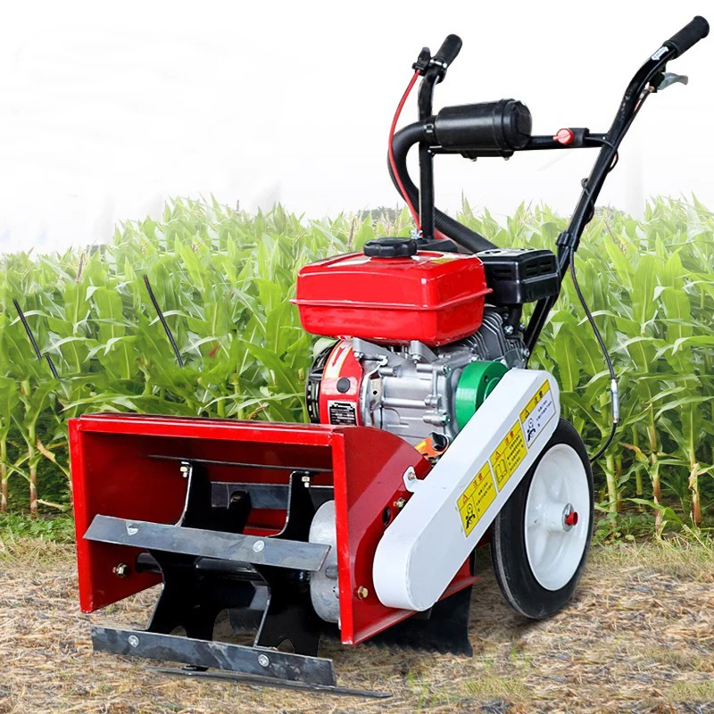 Mini tiller cultivator weed removal machine farm weeding machine