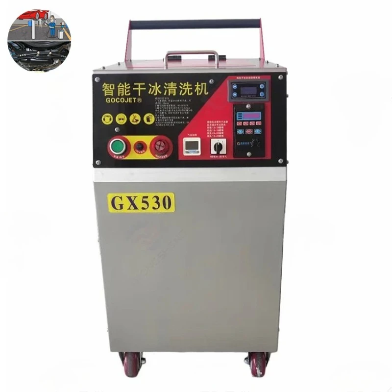 

New Dry Ice Cleaning Machine Manufacturer Small Dry Ice Cleaner Cars Rust Removal Blaster Dry Ice Cleaning Machine for Mexico