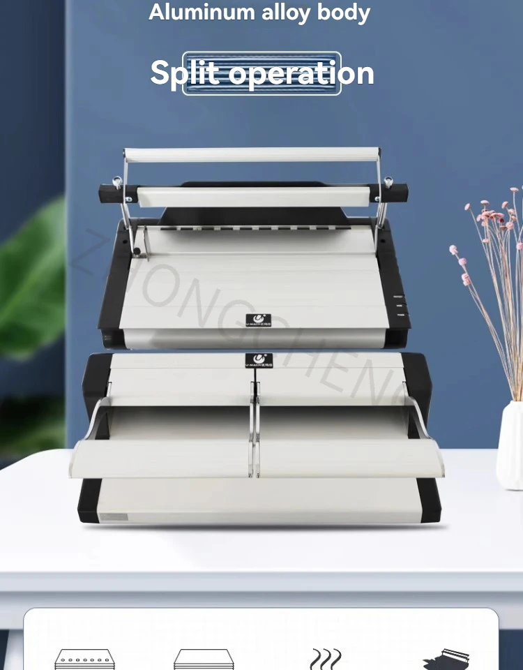 U-100 Hot Melt Ten Teeth Velcro Electric Graphic Store Report Financial Archives Accounting Vouchers Manual Binding Machine