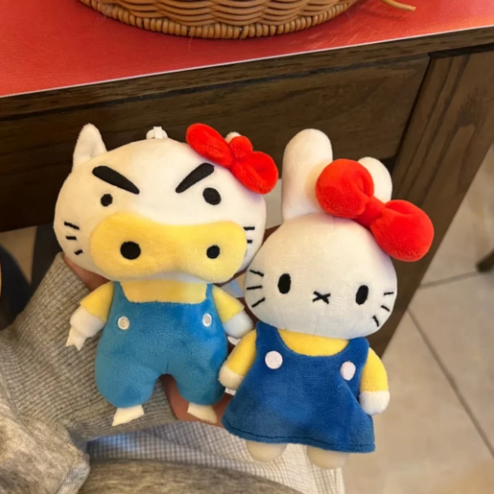 

In Stock 10CM Kittied Cat Plush Doll Pendant Cute Cartoon Funny Plush Toy Bag Pendant Keychain Gift Toys