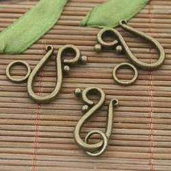 20sets 21*14mm Bronze Tone Hook Toggle Clasps H3164 H1440