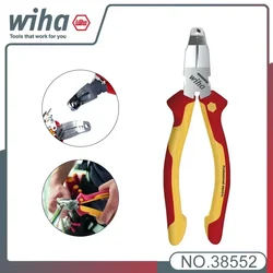 WIHA 38552 Multifunctional Installation Pliers TriCut Professional Electric Stripping Plier 1000V VDE Electrician Tool