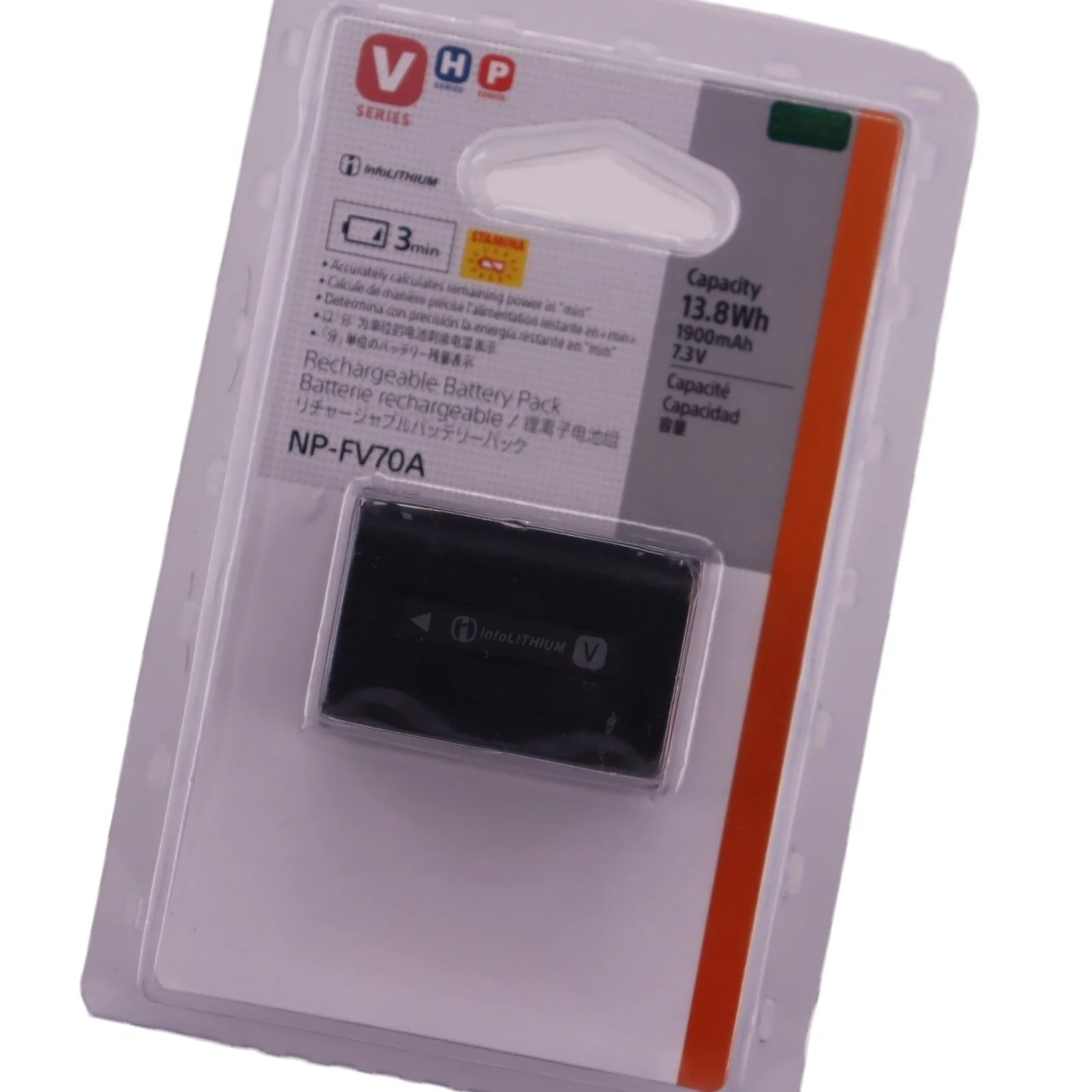 NP-FV70A 2060 mAh Li-Ionen-Akku für Sony Videorecorder Camcorder FDR-AX700 PXW-Z150 Z190 NEX-FS700 Ersatz mit hoher Kapazität