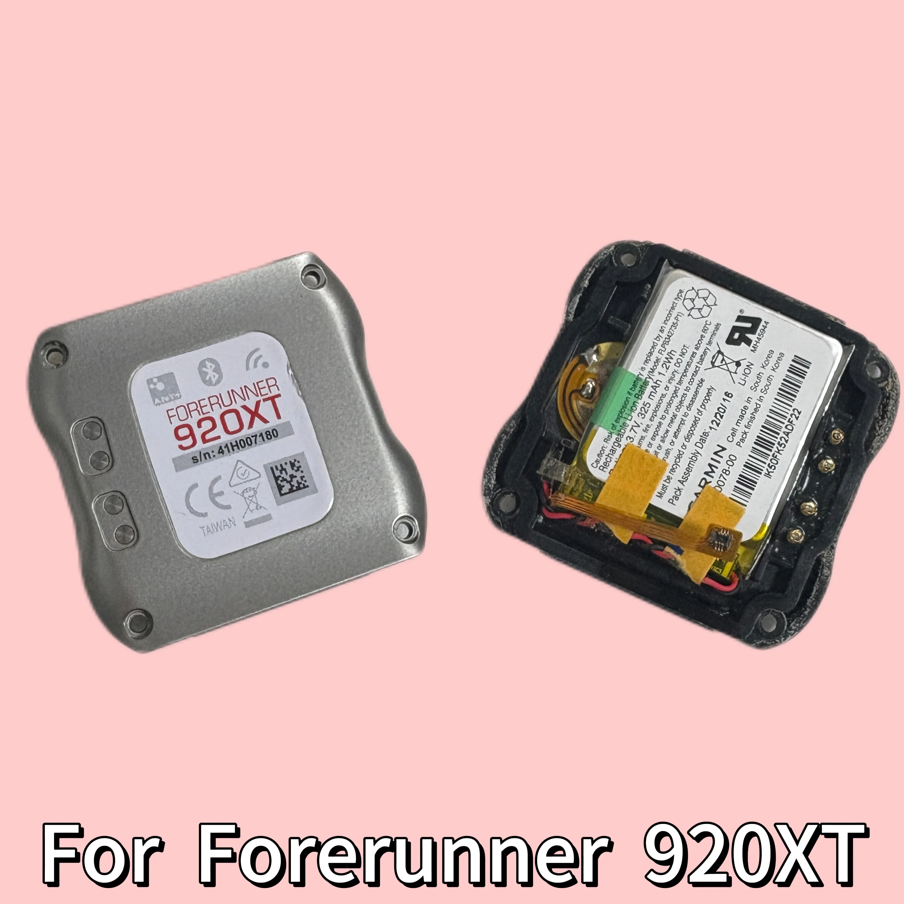 الغطاء الخلفي لـ Garmin Forerunner 920XT مع بطارية أو بدون إصلاح استبدال البطارية