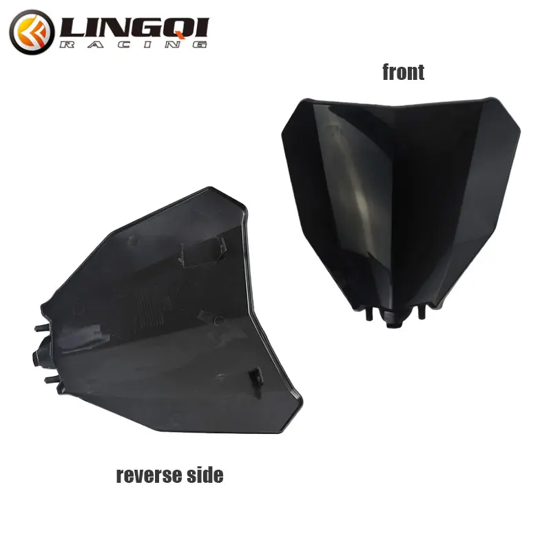 LINGQI Pit Dirt Bike Number Plate Fairing Front Plastic Motorcycle Holder Plates Name Panel for Kayo T4 Parts Motocross Off Road - view 6