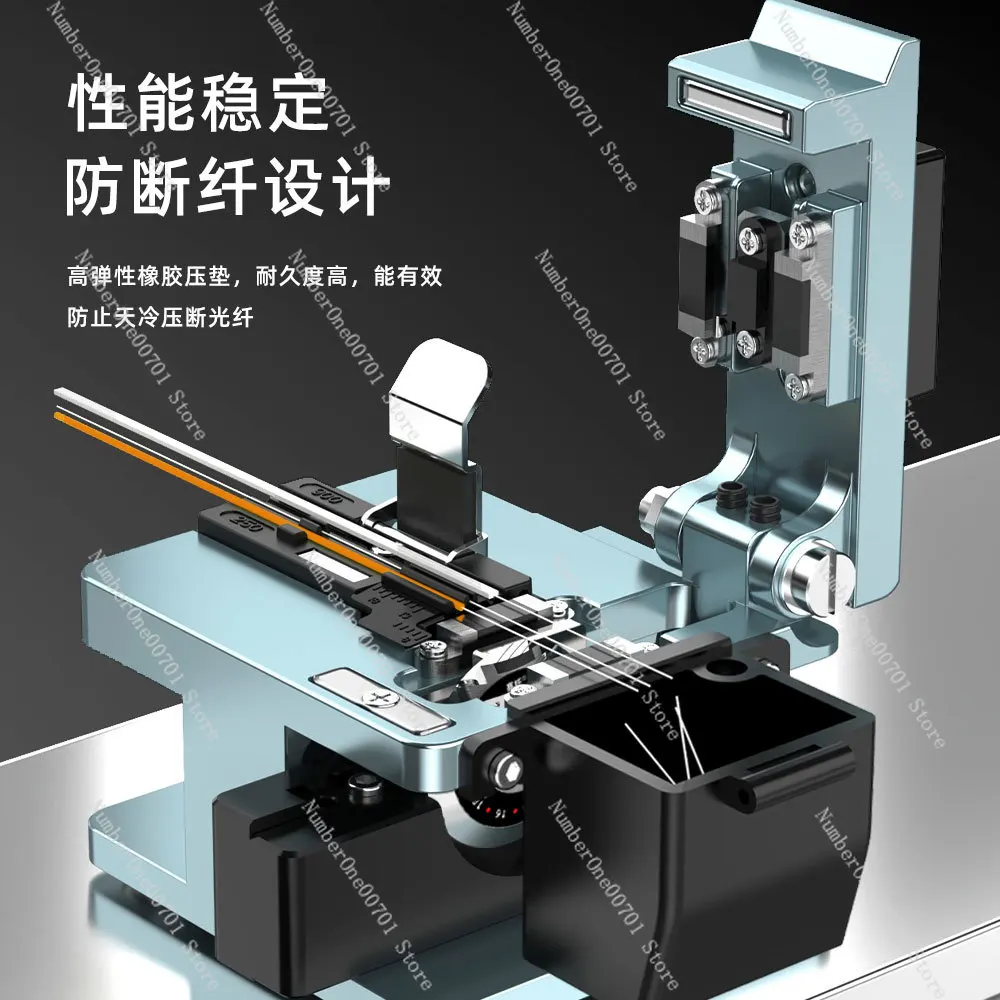 High-Precision V20 Fiber Cutter Hot Melt Cold Connection Special Cutter Automatic Retreading Optical Fiber Melting