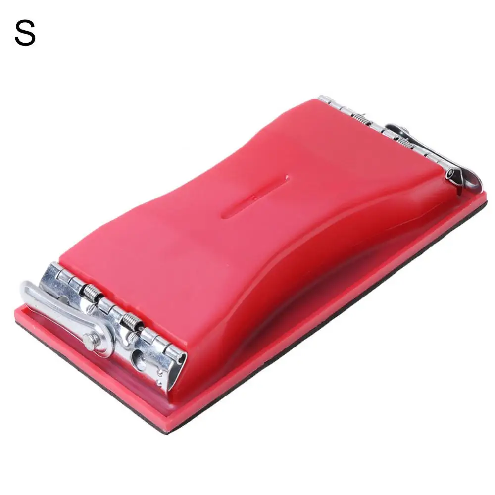 New Rectangle Grits Paper Sandpaper Holder Plastic Sander Stand Board Sanding Tool