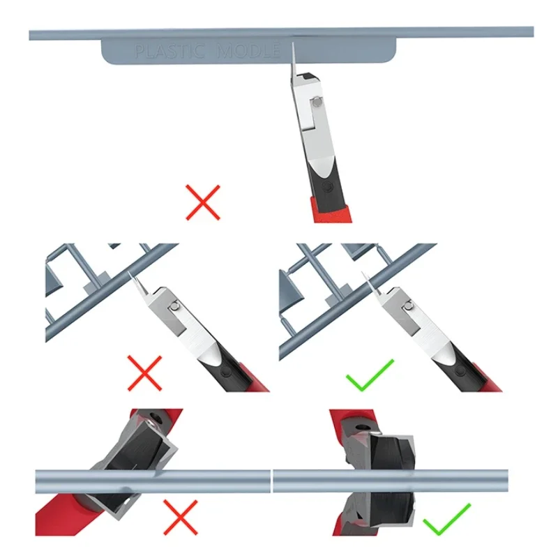 DSPIAE ST-A 3.0 Model Single Blade Nipper Handgereedschap Tang Multifunctionele Gebogen Niet-schaal Lange Neus Elektrische Onderdelen Maken tool