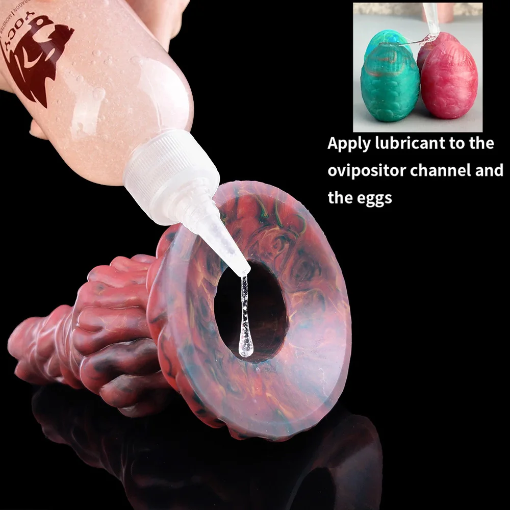 YOCY Ovipositor Dildo Big Knot Alien Silicone Anal Vaginal Pleasure Sex Toy For Women Lay Eggs Adult Games Massager Masturbator