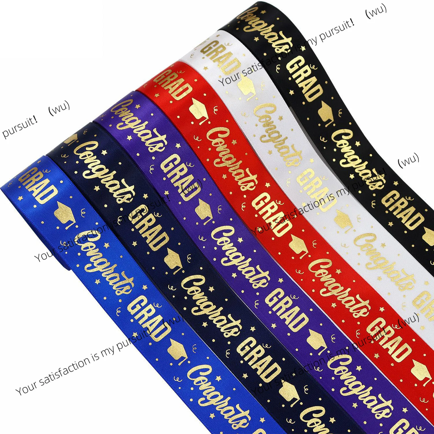 1 Roll，5 Yards 2025 Graduation Gift Packaging Ribbon,Decoration Party DlY Bow Ribbon, Graduation Ceremony  CampusParty Supplies