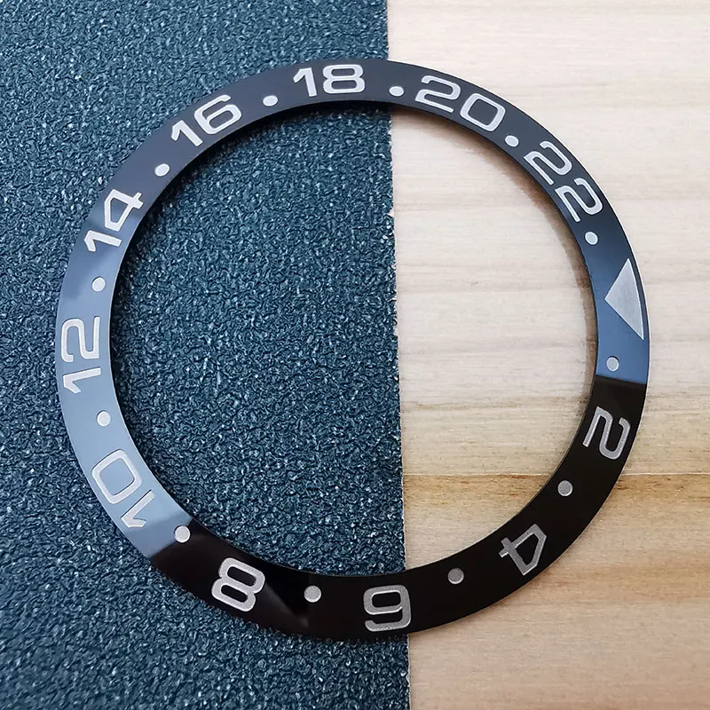 High Quality Black Color Ceramic Watch Bezel For GMT 116710LN, Aftermarket Watch Replace Parts