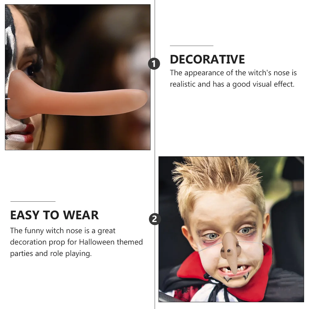 

2pcs Fake Halloween Decoration Accessories Witch Cosplay Props For Party Supplies Decorative Halloween Decoration Supplies Witch