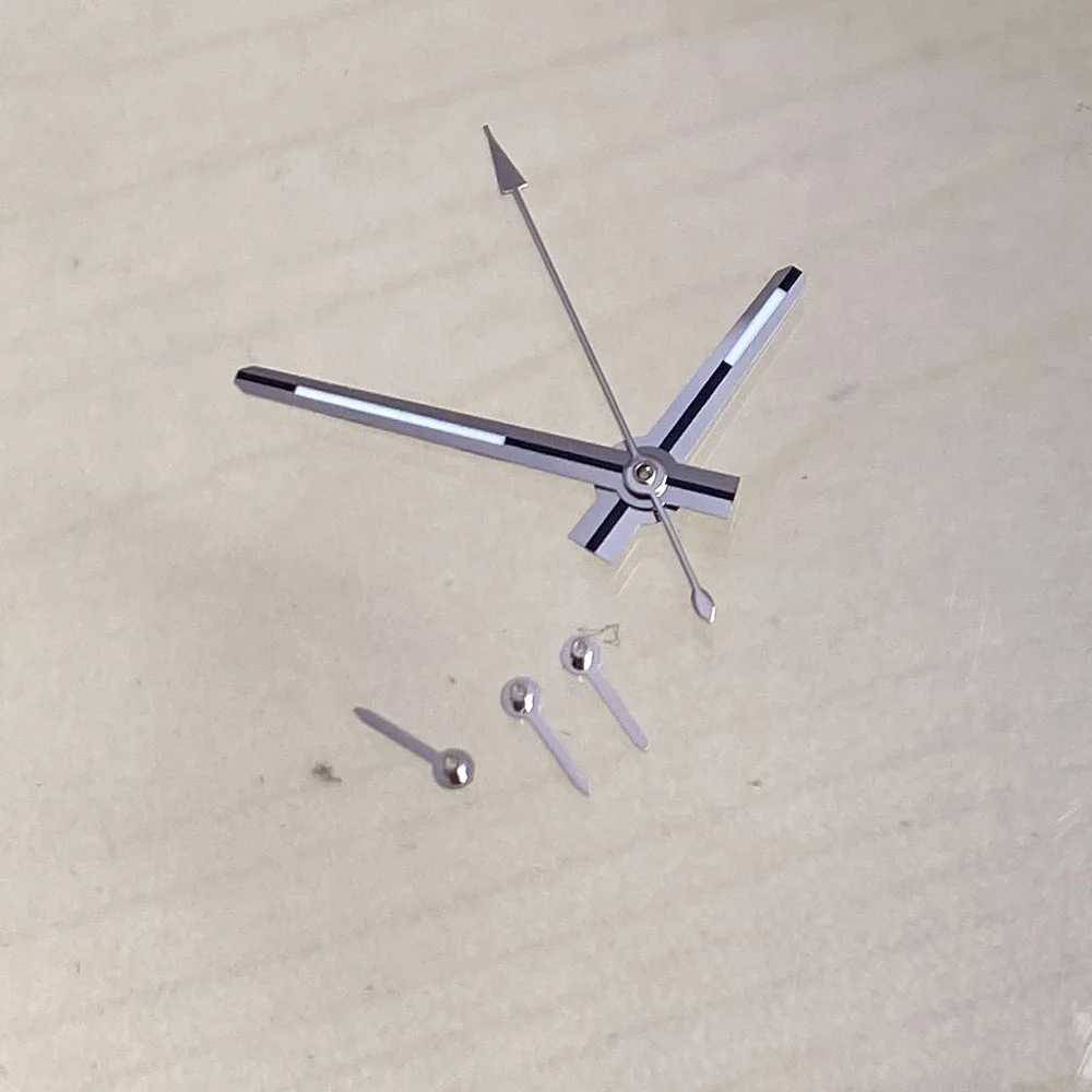 Piezas de repuesto para reloj de cuarzo VK63 VK64, caja de reloj de 42mm, esfera de cuarzo de cristal de zafiro, pulsera de acero manual