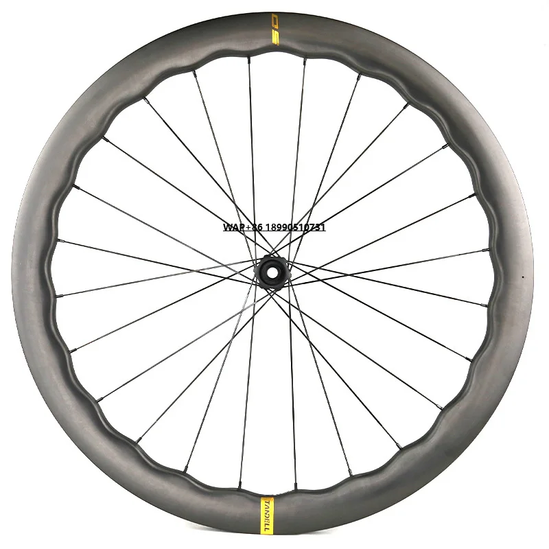 

Full Carbon Fiber T800 Road Bicycle 700C Wheelset 11 Speed VAGUE4.5 DISC B SL Holes Straight Pull Center Lock Hub