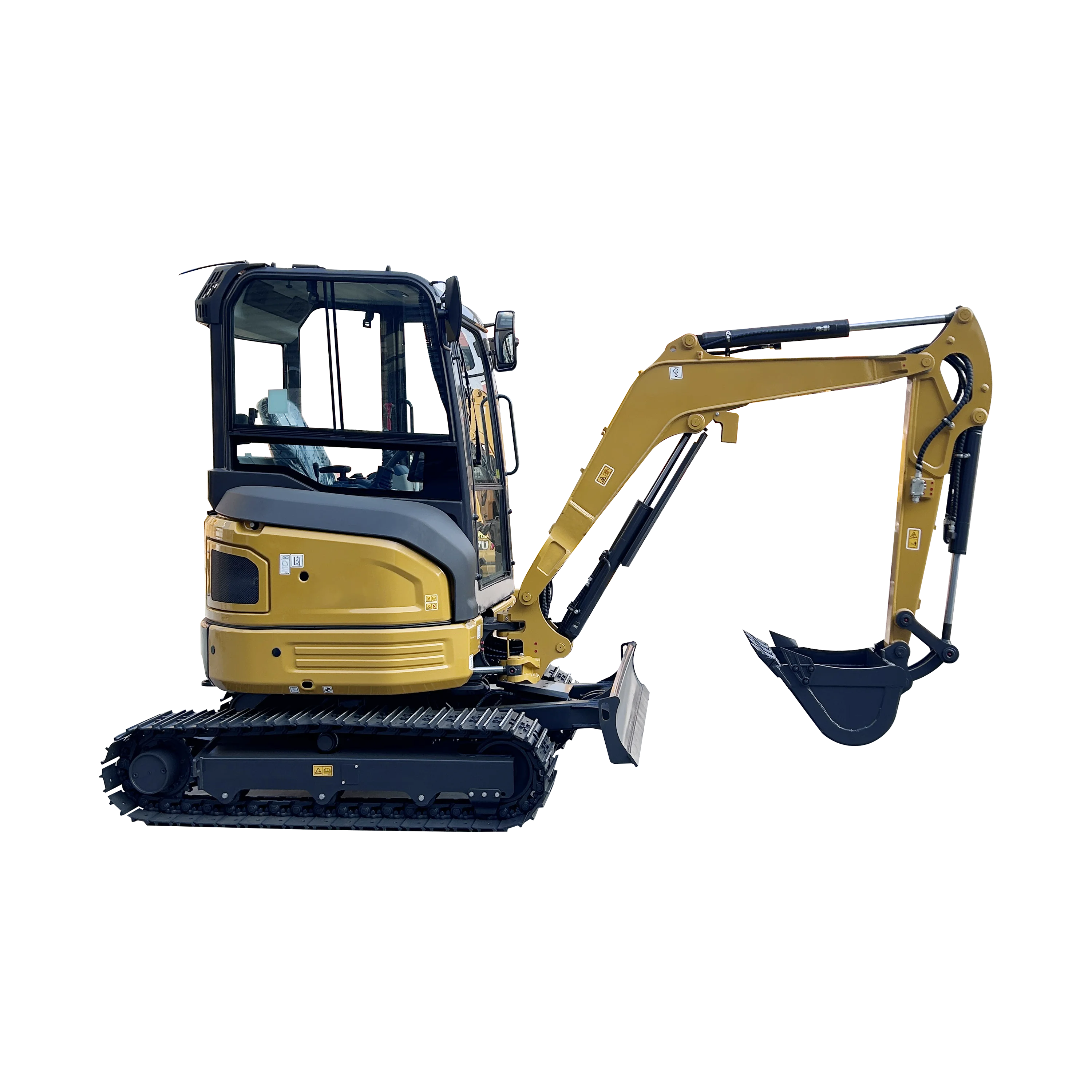 Custom 3 Ton Hydraulic Mini Excavator for Soil Preparation and Landscaping CE Euro 5 Compact Equipment