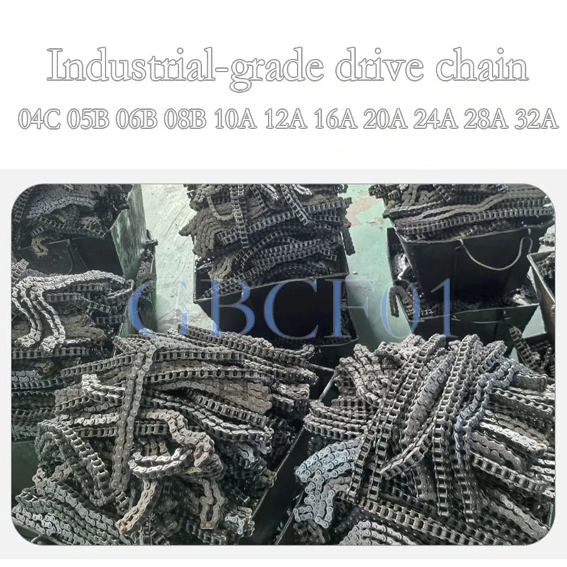 Industrial Drive Chain Roller Chain Short Pitch 06B 08B 10A 12A 16A- 28A 32A Single/Duplex-Strand Chain Precision Roller Chain