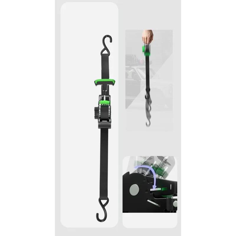 

Auto-Retractable Tie Down Straps For Motorcycles